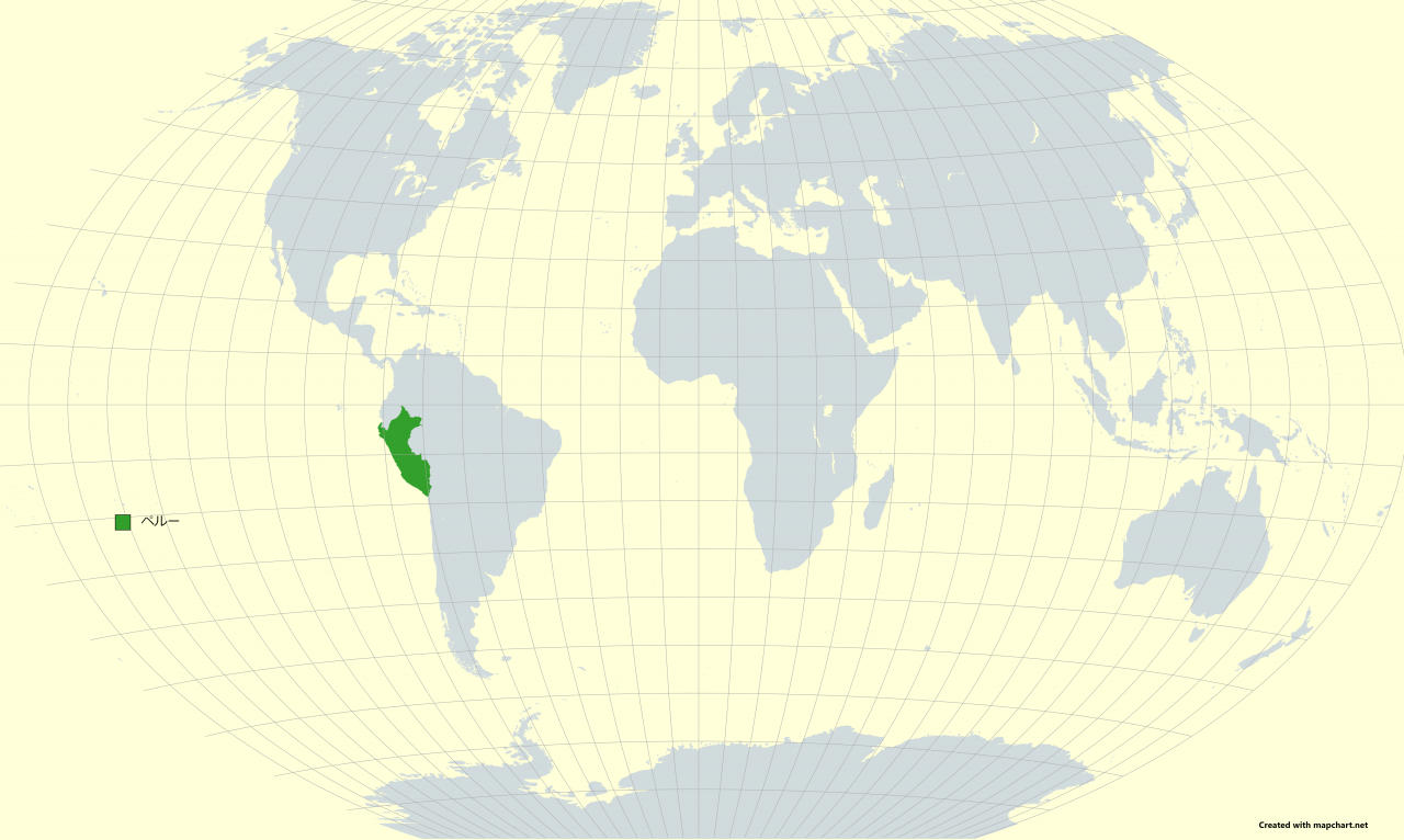ペルー太平洋岸は砂漠気候 アンデス山脈の東側は熱帯雨林気候 予備情報 Kaba Blog